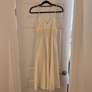 Zara Ivory Midi dress size small